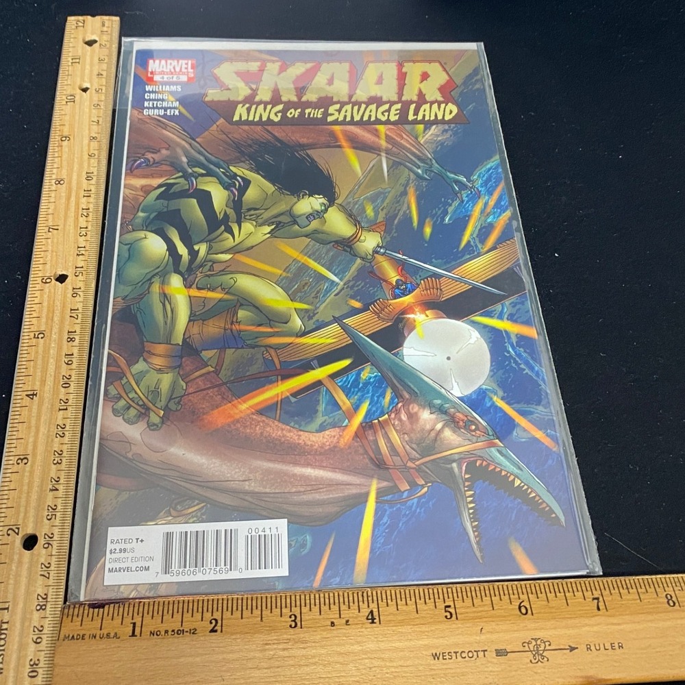 Marvel Comics SKAAR King of the‎ Savage Land Comic Book Issue #30-12 21